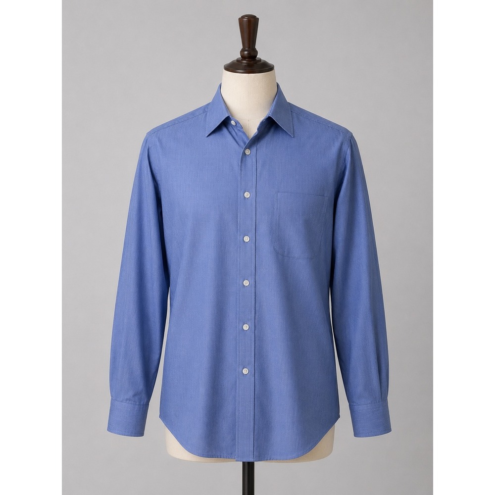 Brooks Brothers 346 Blue Dress Shirt Preppy Old Money Business Casual - Medium - Picture 6 of 6